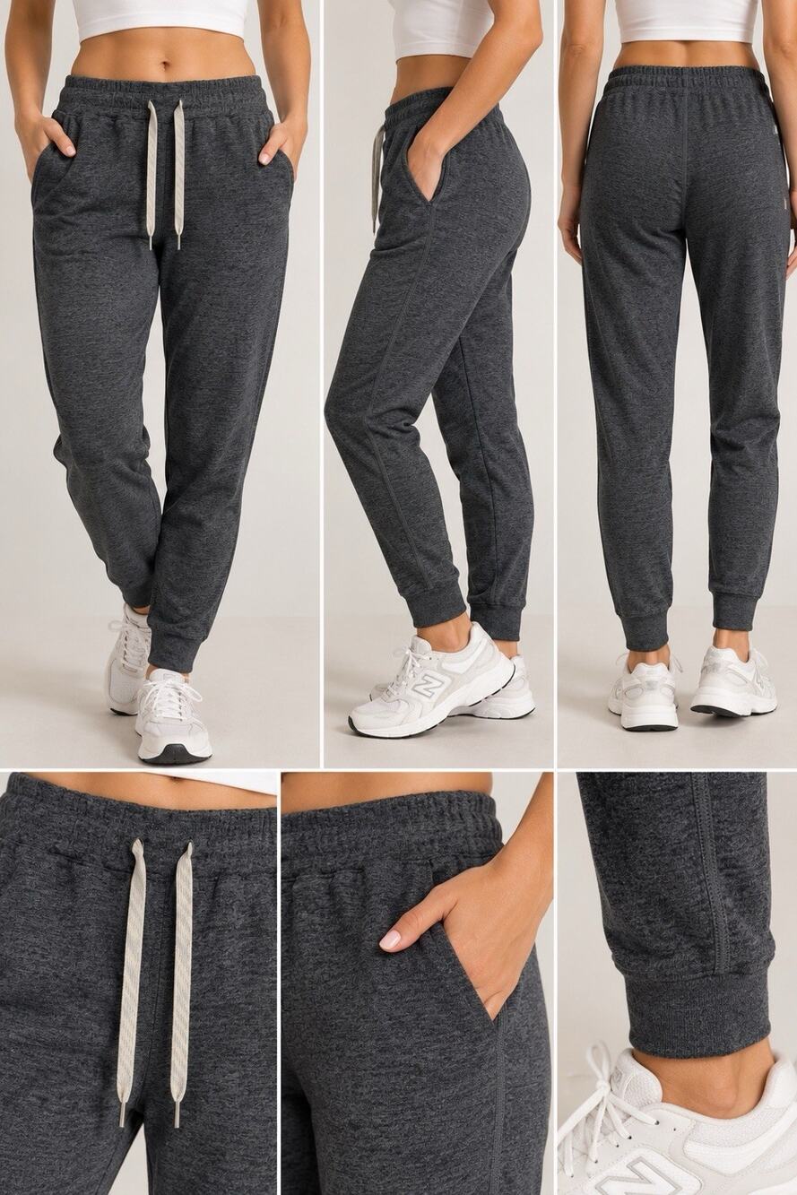 Vuori Performance Joggers XS Charcoal Heather DreamKnit